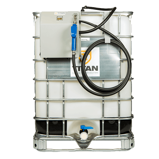 Blue1 330G Tote DEF dispensing system 110V with meter